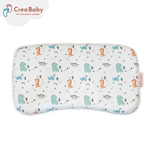 CREA BABY ANIMAL PATTERN  SERIES MEMORY FOAM BABY PILLOW + PILLOW CASE |