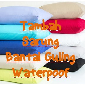 Tambah Sarban Sargul Waterproof MOTIF / UKIR / POLOS