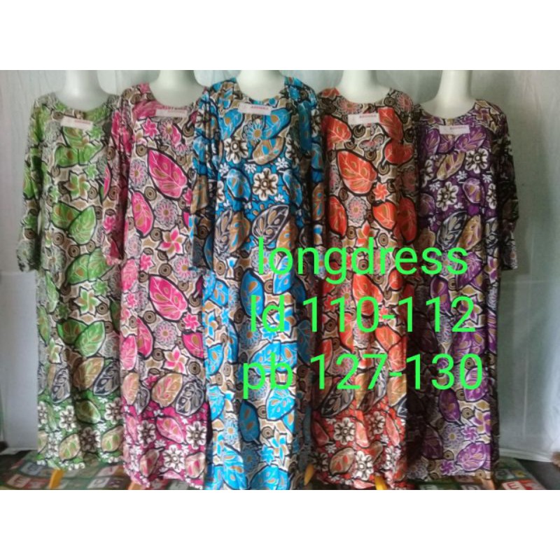 Daster - Longdress bahan katun rayon adem