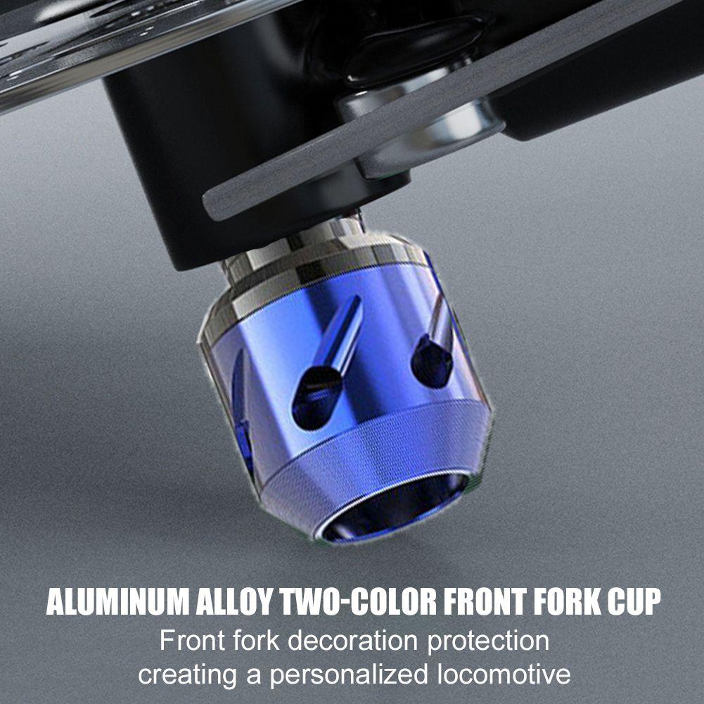 Populer 2Pcs Pelindung Benturan Roda Garpu Depan Belakang Modifikasi Aksesoris Aksesoris Motor Alat Slider Protector