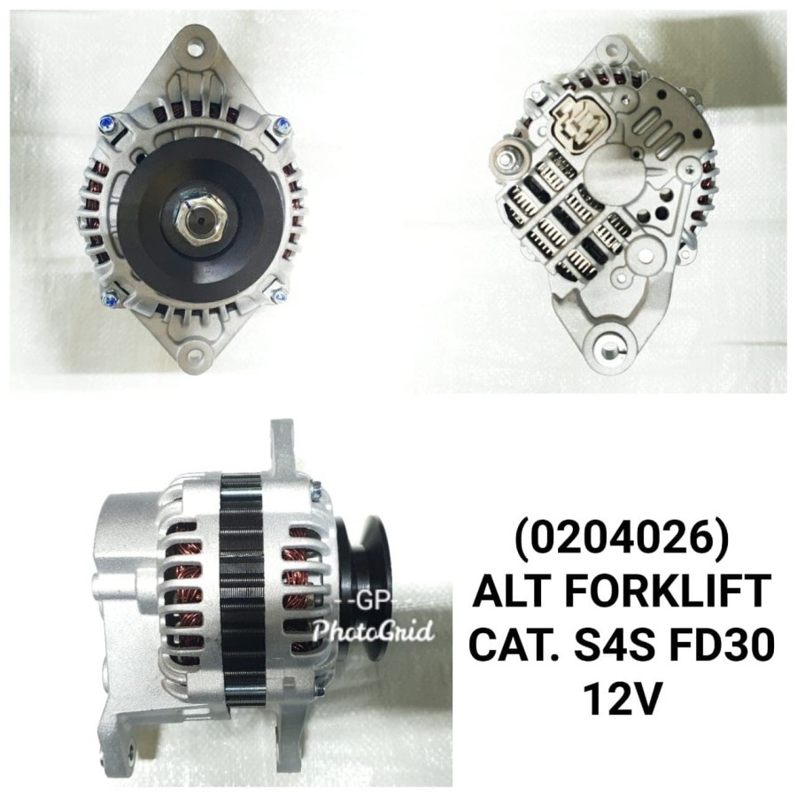 Dinamo Alternator GP Forklift Mits. S4S FD30 12V 80A 1V