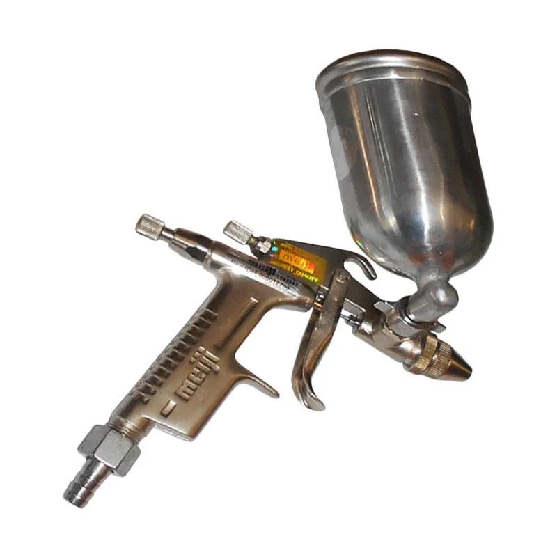 MEIJI Spray Gun Tabung Atas R2 200cc Semprotan Cat Minyak Duko ORI