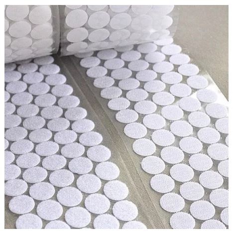 

velcro perekat bulat 2 cm lefavelaa / velcro bulat / diameter 20mm.