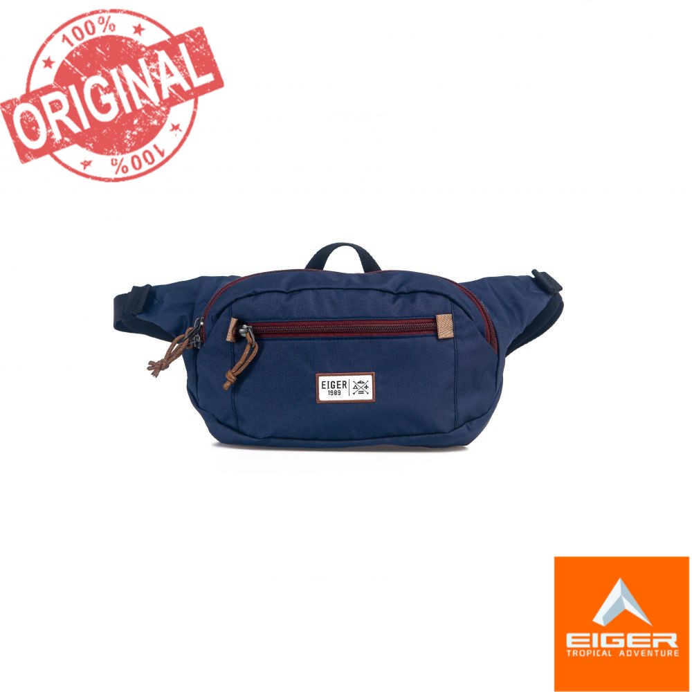 EIGER1989 Tas Pinggang Grapnel Packable 3L Waist Bag Lipat Ultraligh Tas Selempang Pria Outdoor ORIG
