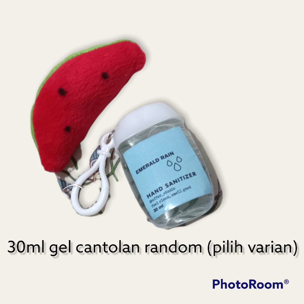 (Satuan) Hand Sanitizer GEL 30 ML  gantungan random SUPER WANGI