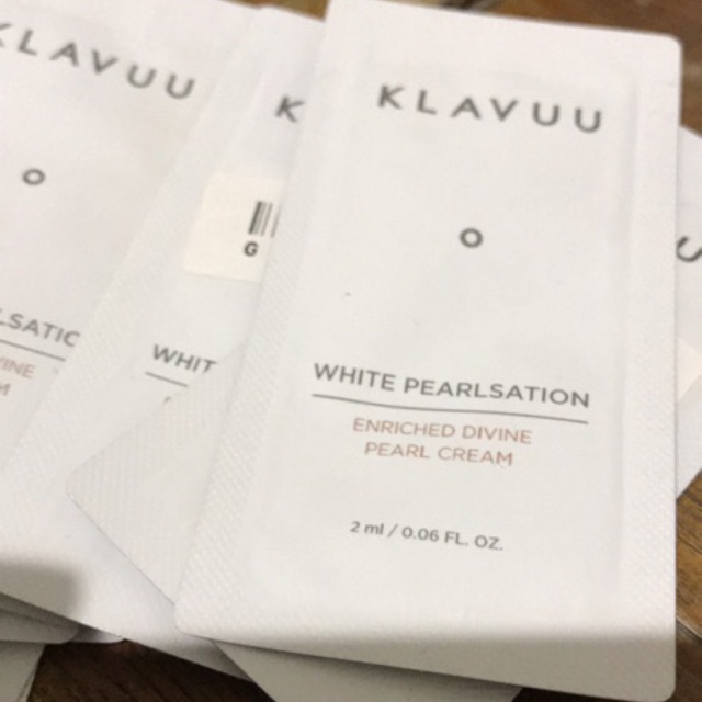 Klavuu white pearlsation revitalizing pearl treatment toner - Sachet