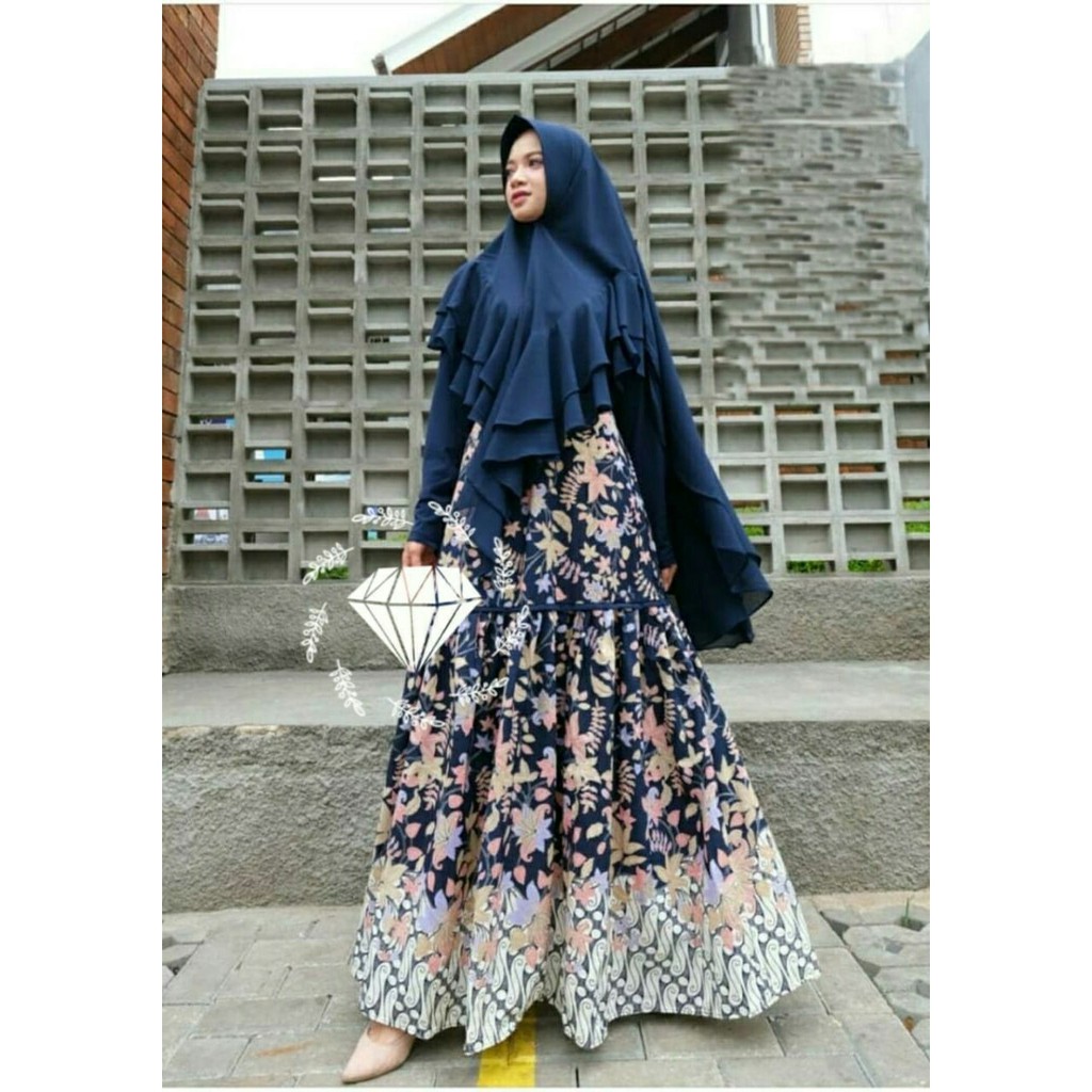 SYARI BATIK FAUZIAH 2Warna