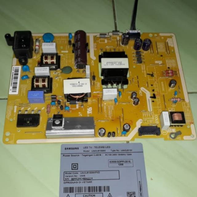 Power Supply PSU MB Samsung UA43J5100 UA43J5100AK 43J5100