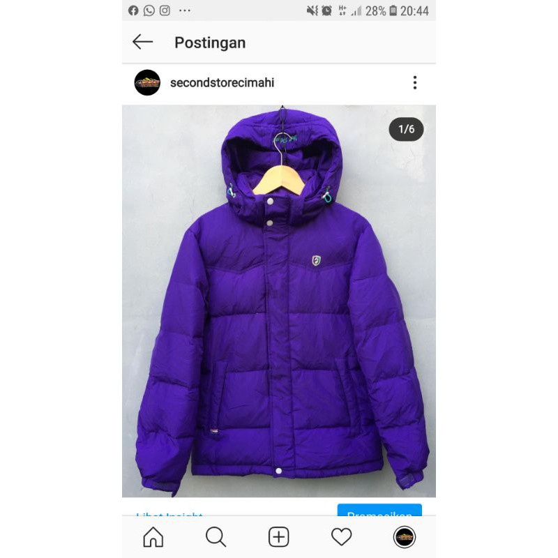 e land junior down jacket