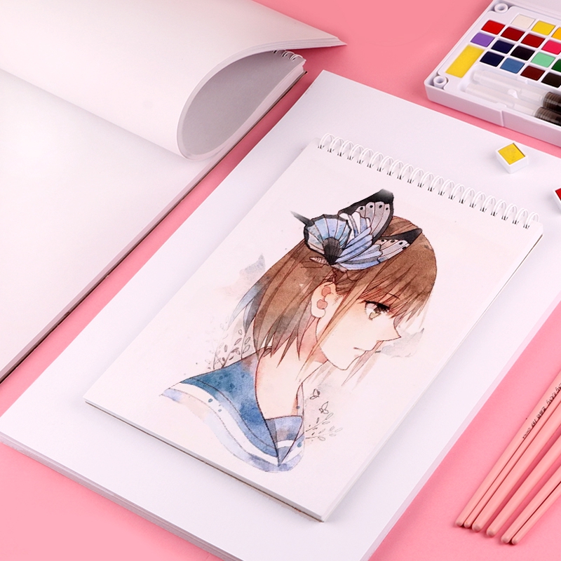 160g Kertas Lukis Cat Air Untuk Pemula