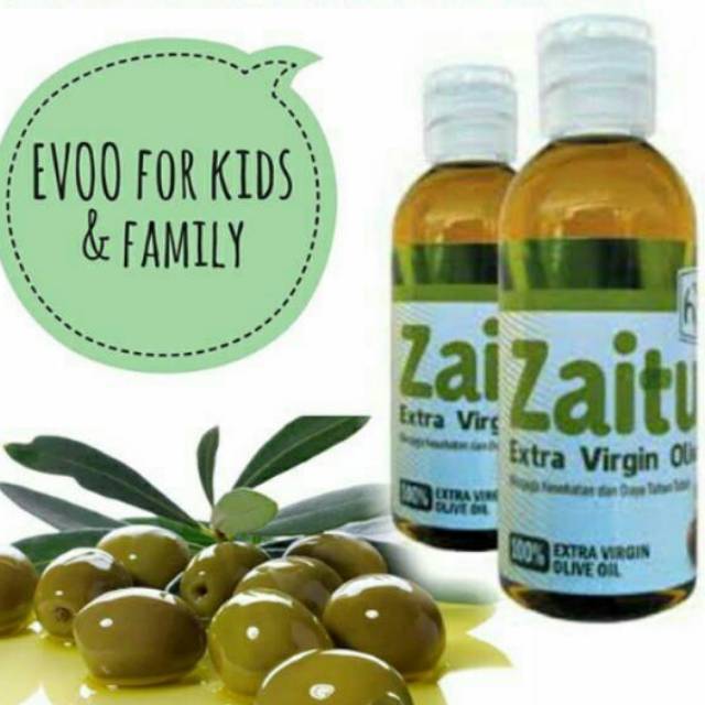 Extra Virgin Olive Oil Mpasi Evoo For Kids Minyak Zaitun Merk Hpai Shopee Indonesia