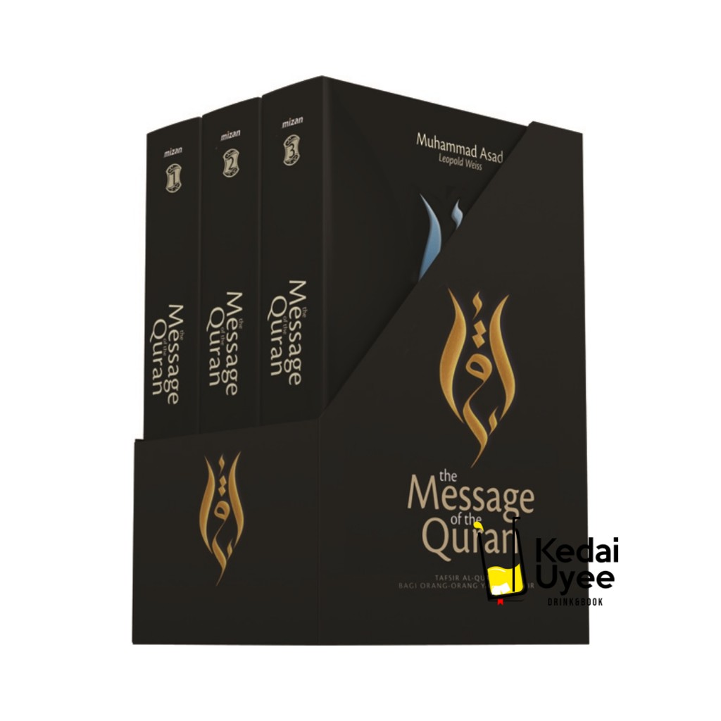 THE MESSAGE OF THE QURAN HC TAFSIR AL QURAN BAGI ORANG-ORANG YANG BERPIKIR MIZAN