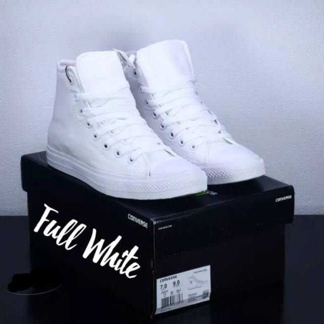 Converse Chuck Taylor New Release Undefeated High Full Putih