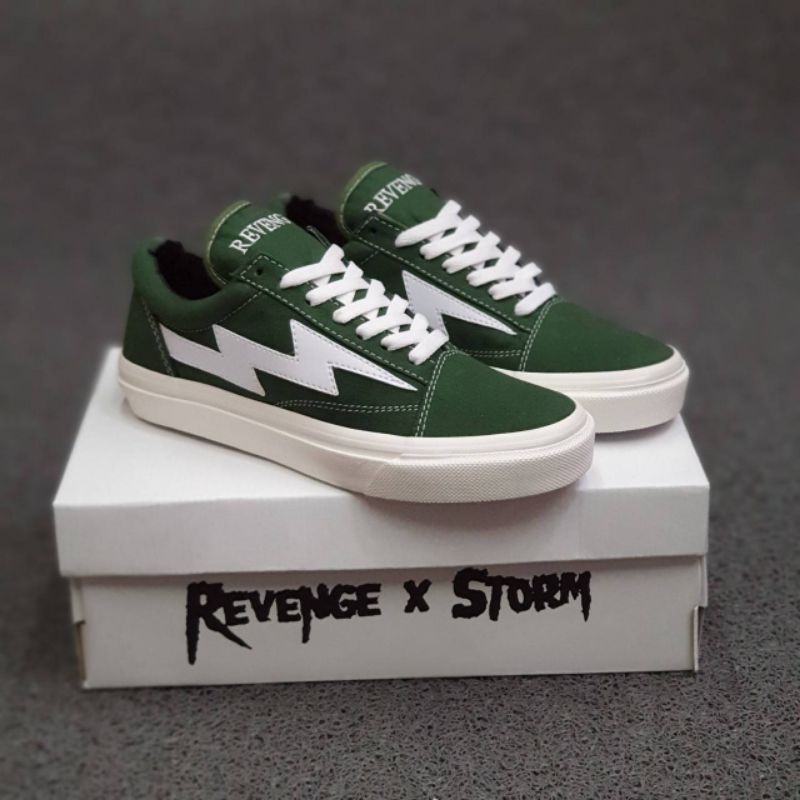 Sepatu Revenge x storm og green 39-43 Grade original