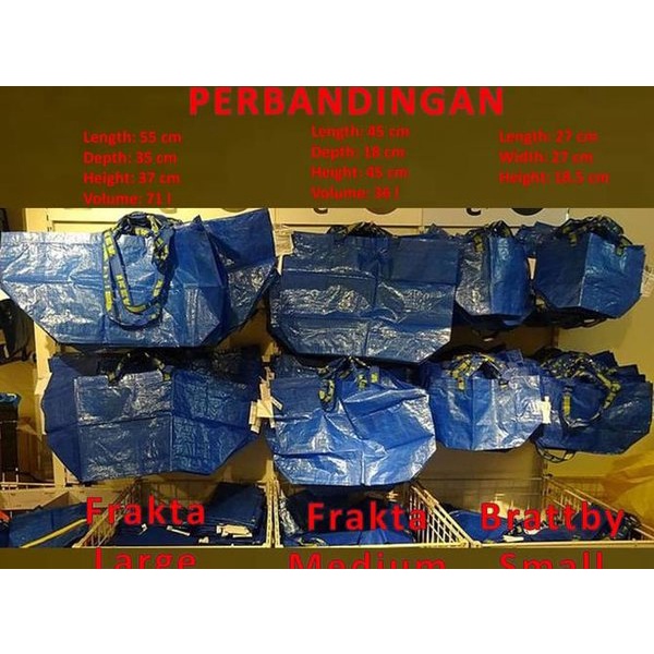 BR4TTBY Tas Kantong belanja kecil Fr4kta 27x27 cm