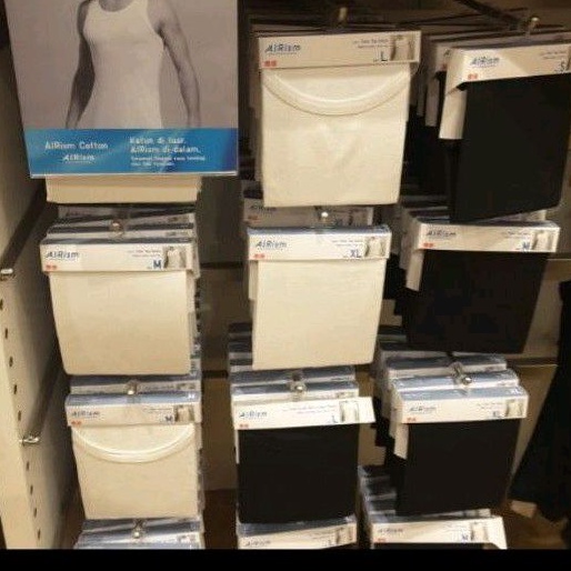 UNIQLO AIRSM ORI ASLI DIJAMIN READY LANGSUNG CHECK OUT KIRIM SALE Kaos Singlet Pria Spandex