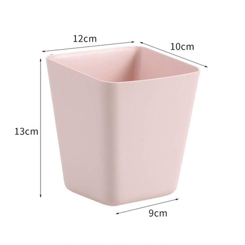 Keranjang Penyimpanan Sikat Gigi Mini Model Gantung Bahan Plastik Untuk Kamar Mandi