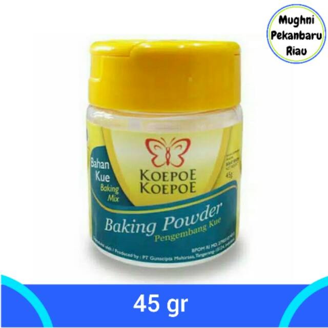 

Koepoe Koepoe Baking Powder 45 gr