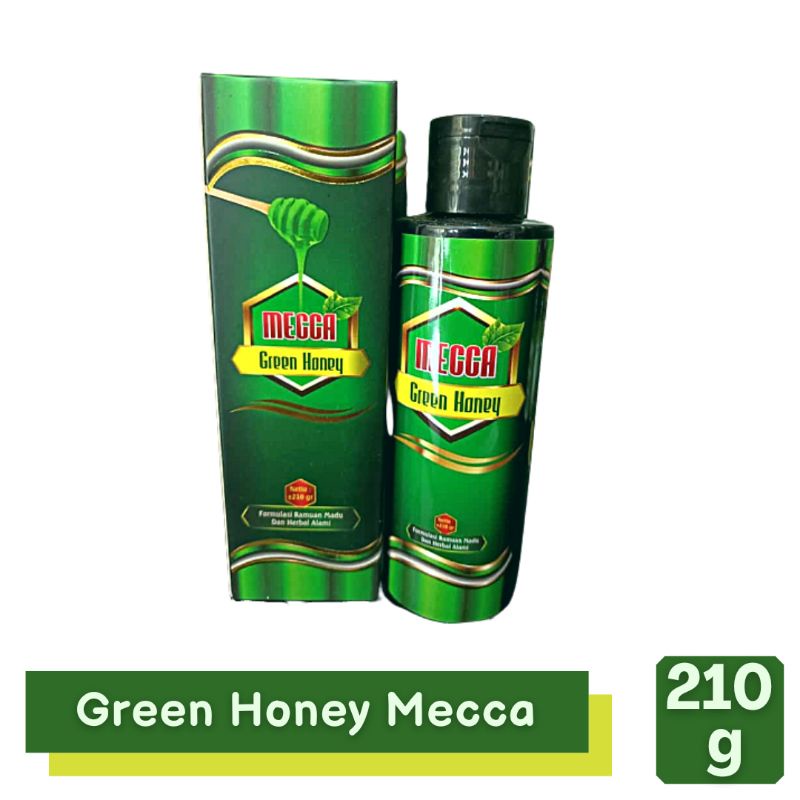Madu Hijau Mecca Herbal untuk Masalah Lambung Kemasan 210 g
