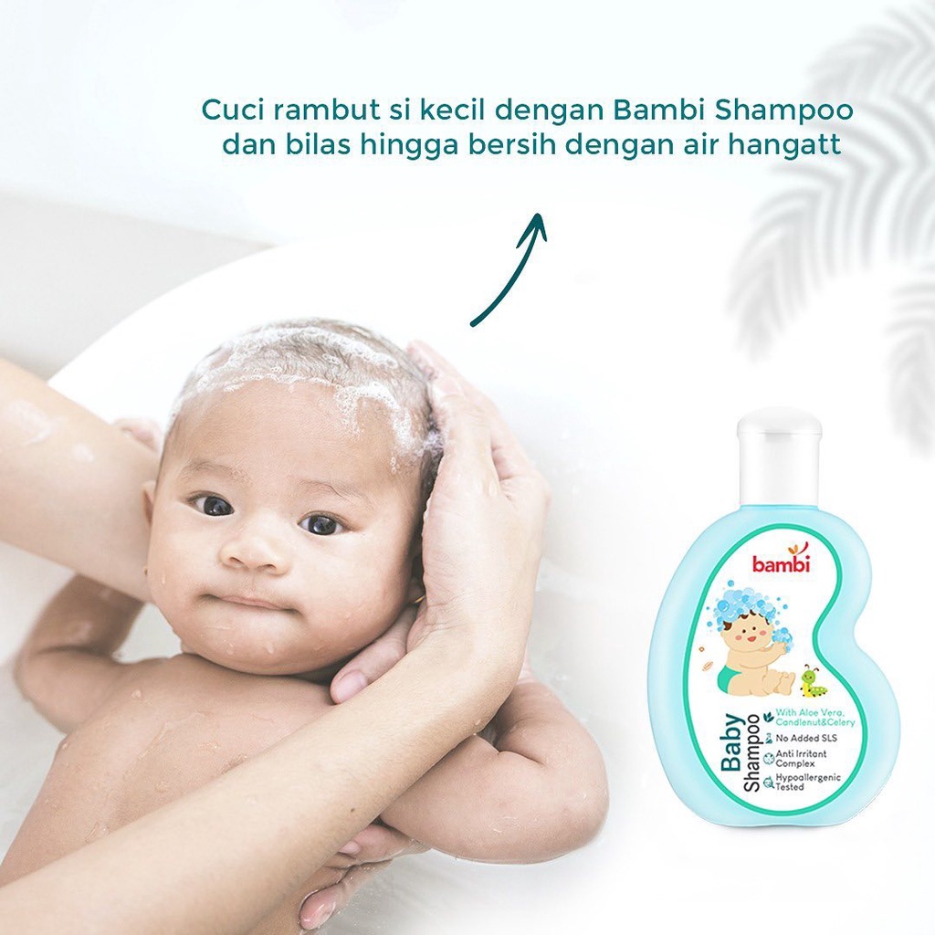 BAMBI Baby Shampoo / Oil / Hair Lotion | Sampo Losion bayi