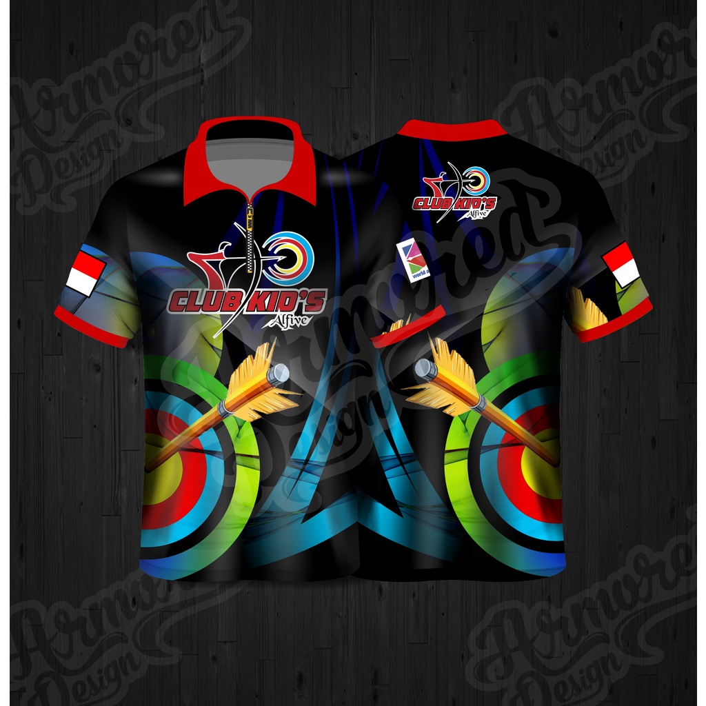 KAOS JERSEY PANAHAN / BAJU JERSEY ARCHERY / KAOS JERSEY ARCHERY DESIGN SUKA SUKA