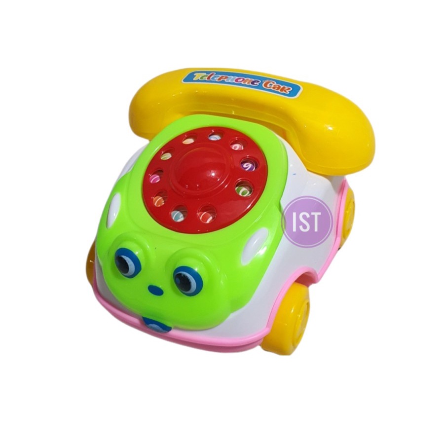 MWN Mainan Bayi Baby Toys Telepone Tarik Bunyi dan Jalan LT119