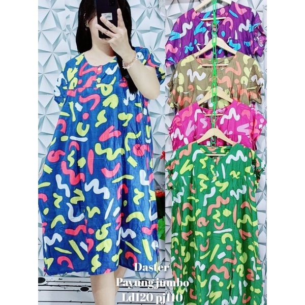 daster jumbo model payung