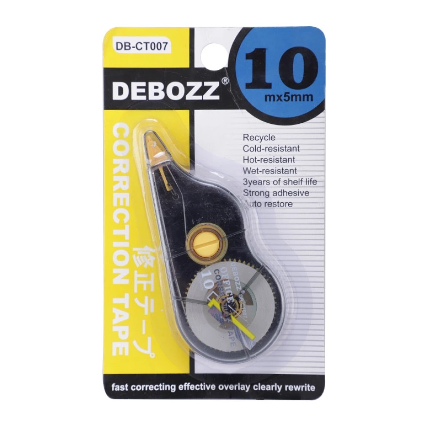 

Correction Tape Debozz / Correction Pen Debozz DB-CT007 / Tipe-X Kertas