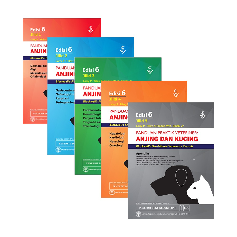 EGC Panduan Praktik Veteriner Ed.6 5 buku