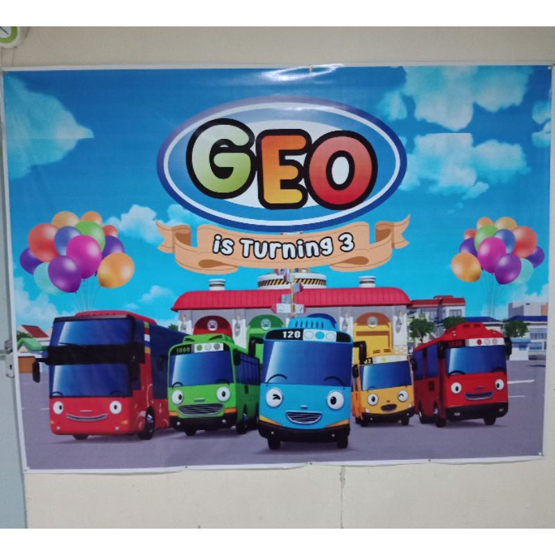 Spanduk Ulang Tahun/Banner Ulang Tahun/Backdroop Ulang Tahun Anak-anak