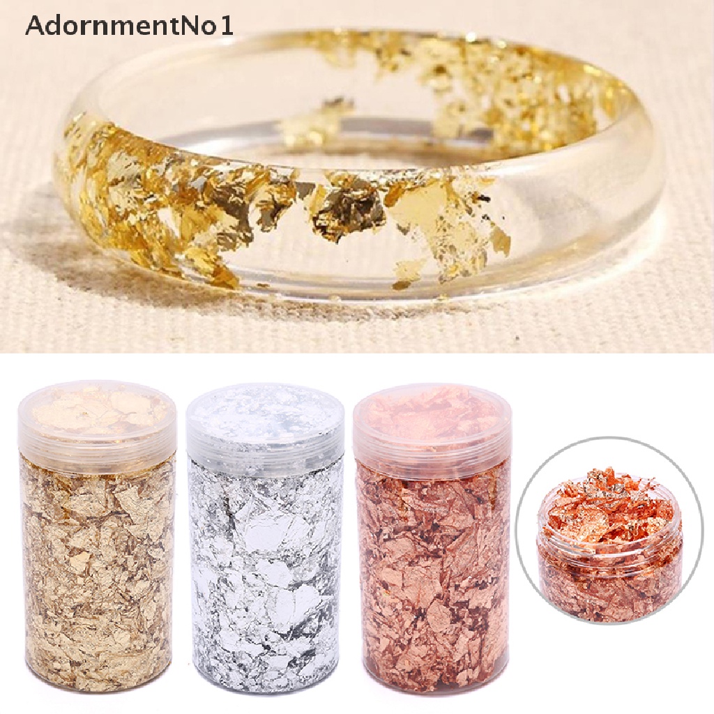 (AdornmentNo1) Cetakan Resin Foil Glitter Untuk Membuat Perhiasan DIY