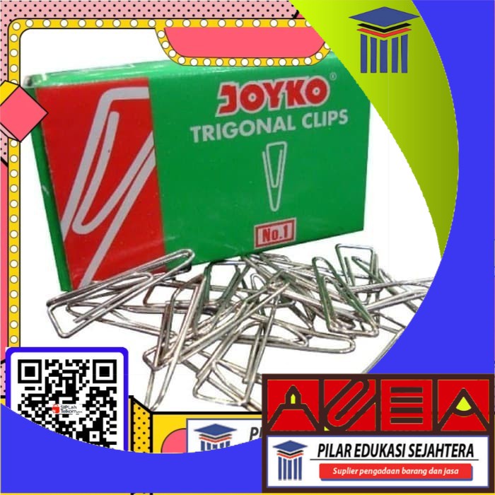 

PAPER CLIP / KLIP PENJEPIT KERTAS JOYKO NO.1 MURAH