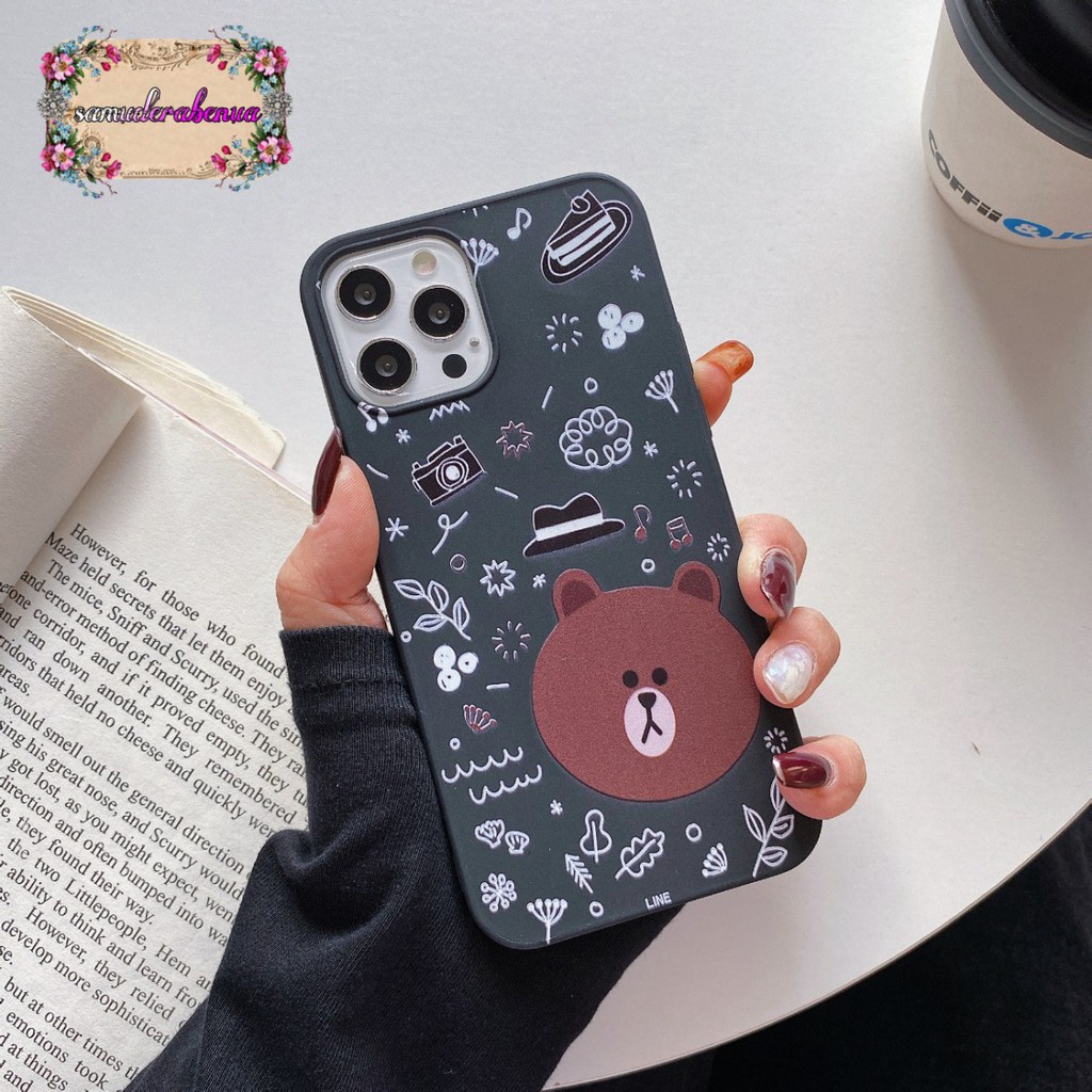 SS015 SOFTCASE BEAR xiaomi redmi note 4 5a prime 5 6 7 8 9 pro 10x 9T POCO M3 SB3127