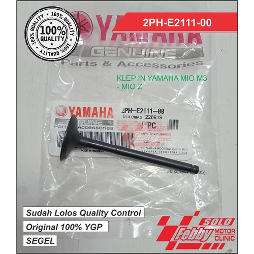 KLEP IN/KLEP HISAP VALVE YAMAHA MIO M3/MIO Z ORIGINAL 2PH-E2111-00