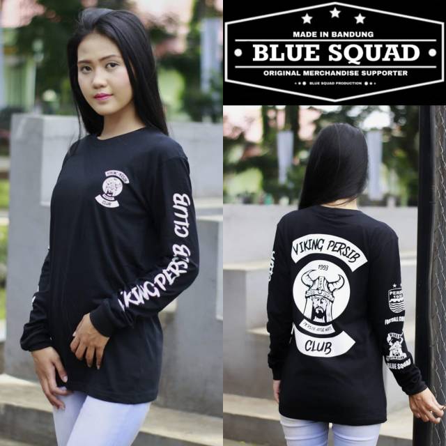 Baju viking persib club lengan panjang ori blue squad