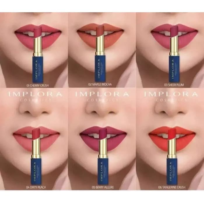 IMPLORA INTENSE MATTE LIPSTICK LONG LASTING FINISH