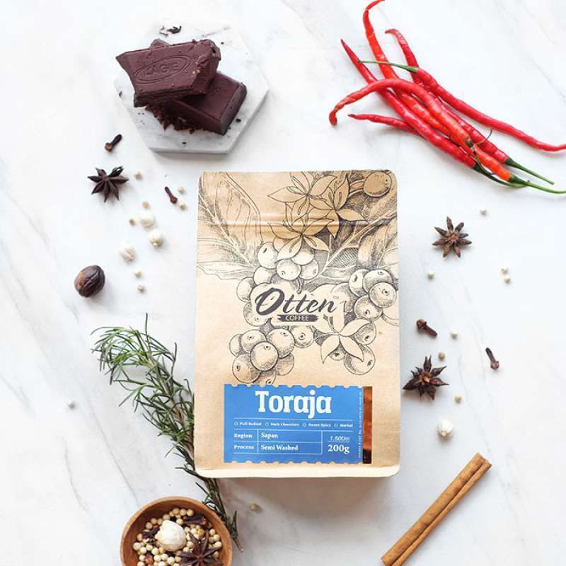 Otten Coffee Toraja Sapan 200g Kopi Arabica - Biji Kopi