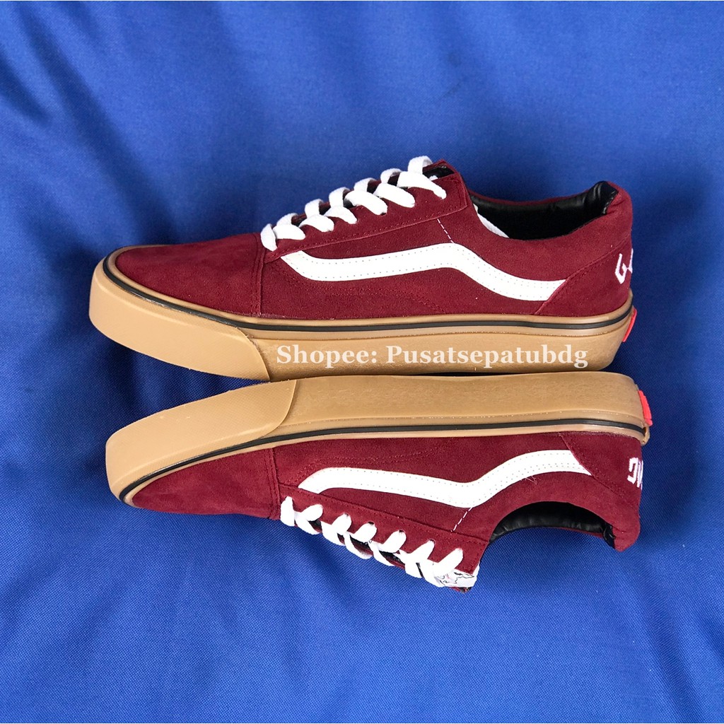 VANS OLDSKOOL GOLFWANG MAROON GUM