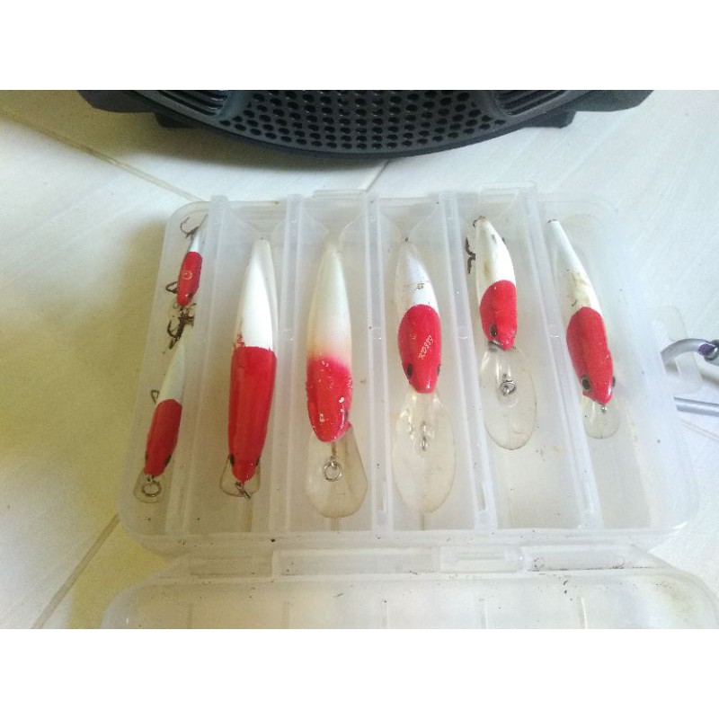 UMPAN TIRUAN ATAU LURE MINNOW ( SECOND LAYAK PAKAI )