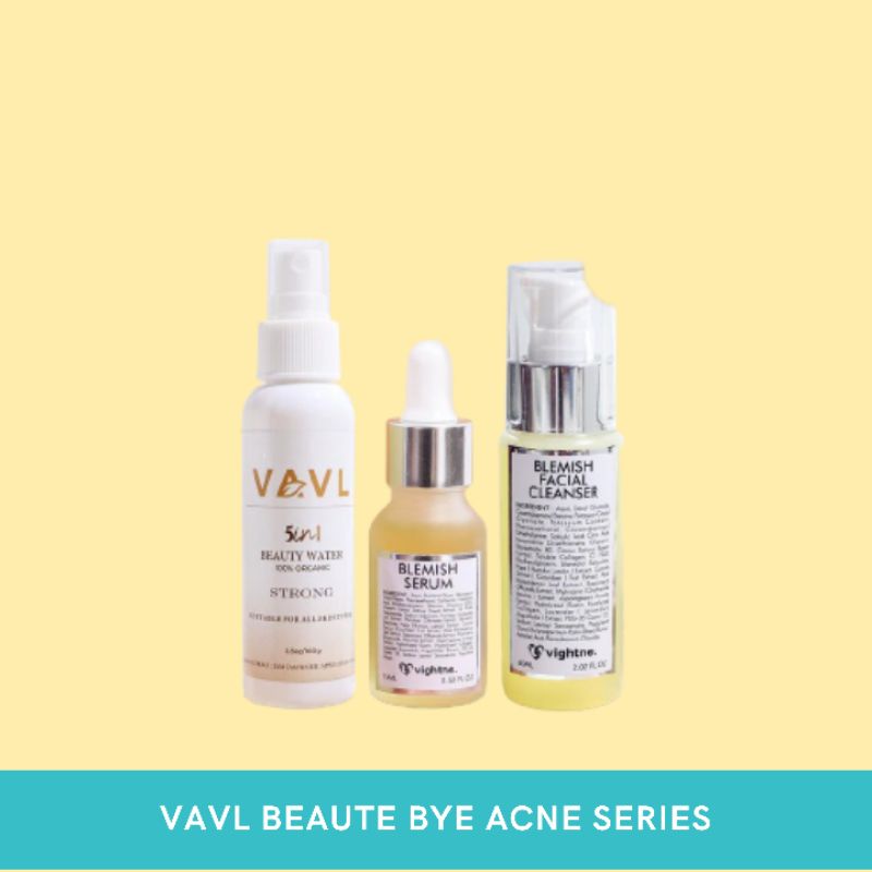 Vavl Beauty Acne Series Perawatan Wajah Jerawat Valv Beaute