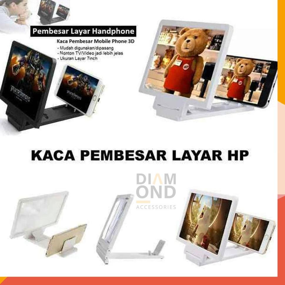 (PRODUK YJJTJ) [KUALITAS TERBAIK] KACA PEMBESAR LAYAR HP F1 / ENLARGED / ENLARGER / ENLARGE SCREEN 3