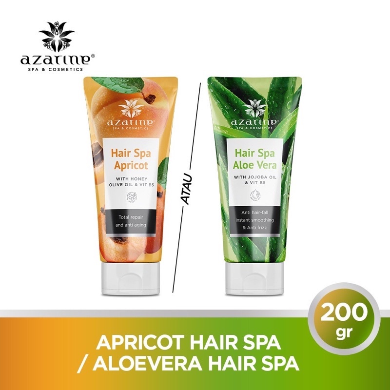 AZARINE APRICOT/ALOEVERA HAIR SPA 200 gr
