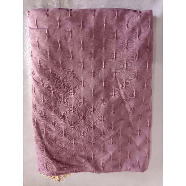 jilbab bergo renda Cassandra by dauragama-Soft purple