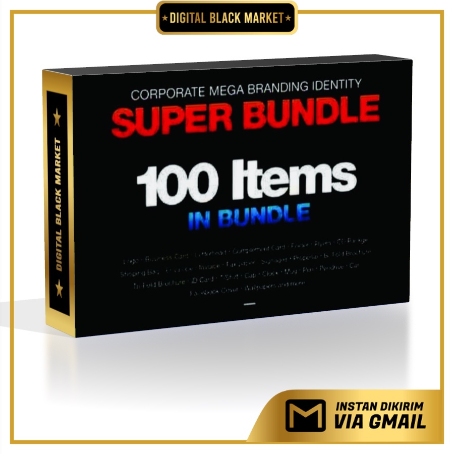 Corporate Mega Branding Bundle - Photoshop &amp; Illustrator - Business Branding