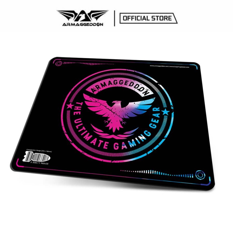 Mouse Mat Gaming Armaggeddon High Non-Slip Base Mouse Pad - A. BADGE