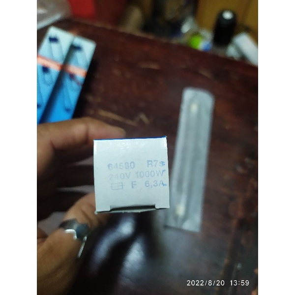 lampu halogen stik 1000w osram lampu syuting 1000w 64580 R7S 230v