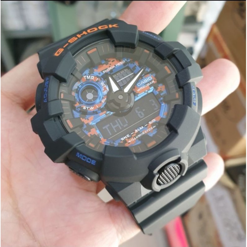 JAM TANGAN SPORTY CASIO G-SHOCK GA-700CT 1ADR GARANSI RESMI GAP