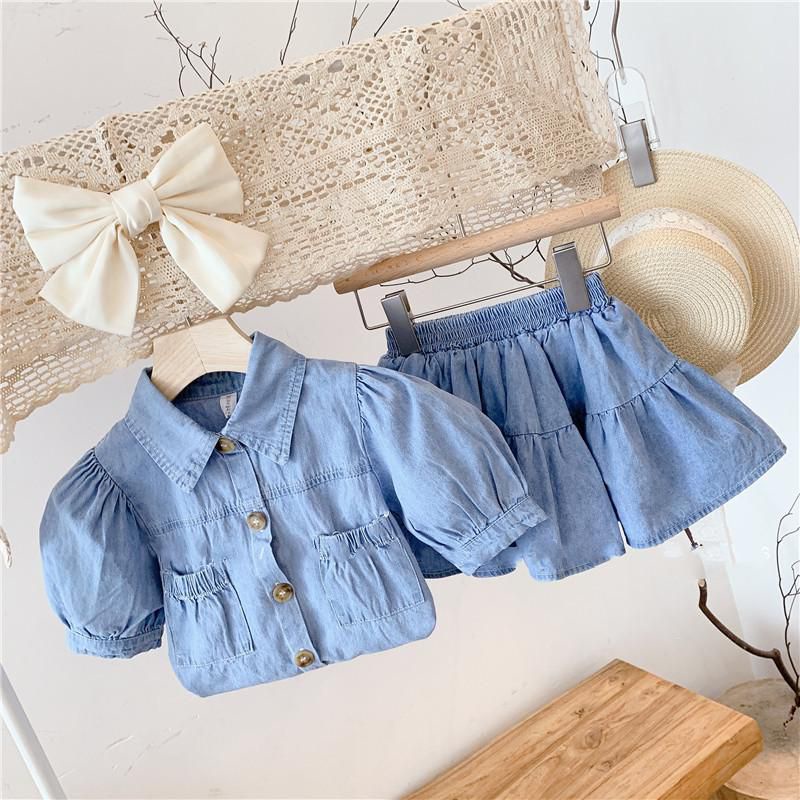 Stelan jeans anak perempuan baju dan Rok