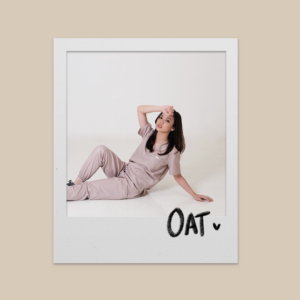 Baju OK | Scrub dokter OAT | baju jaga dokter/Doctor's Scrub/Set baju celna OK dokter