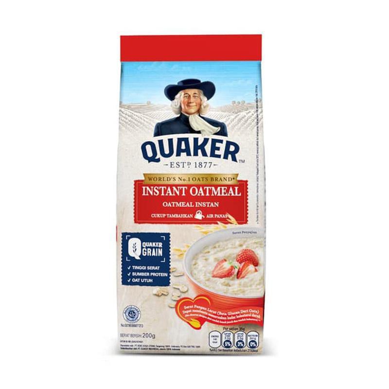 

Quaker Instant Oatmel Merah, 200gr